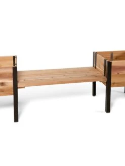 Cedar Bench Kit, Eco-Stained, 48" -GardenJoy Shop 3 4 crop 8613463 0004