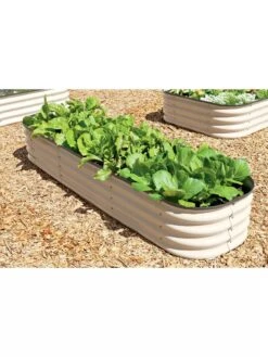 Birdies™ Modular Metal Raised Bed -GardenJoy Shop 8586930PBK 006V 3 4
