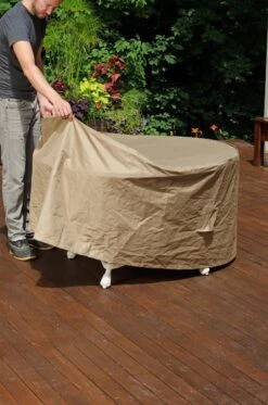 Deluxe Round Table Cover -GardenJoy Shop 8587511 666