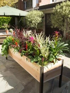 Elevated Planter Box, 2' X 8' -GardenJoy Shop 8587631 006 tif