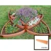 Classic Sienna Versailles Sunburst Raised Garden Bed With 2" Boards -GardenJoy Shop 8588252 01v