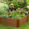Classic Sienna Raised Bed, 16 1/2" High With 2" Boards -GardenJoy Shop 8588262 01V tif