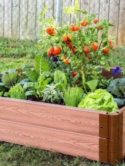 Composite Raised Bed With 1" Boards, 11" -GardenJoy Shop 8588269 02V tif