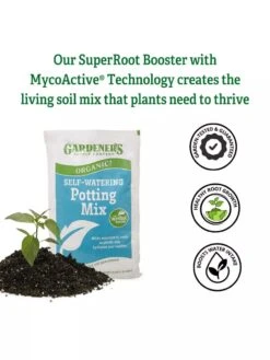 Organic Self-Watering Potting Mix, 20 Qts. -GardenJoy Shop 8592225 3