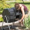 Dual Batch Compost Tumbler With Wheels -GardenJoy Shop 8593232 0312 tif