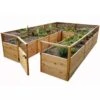 Garden In A Box Cedar Raised Bed, 8' X 12' 2 Garden In A Box Cedar Raised Bed, 8' X 12' -GardenJoy Shop 8594023 05V 3 4