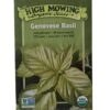 Genovese Basil Organic Seeds -GardenJoy Shop 8594081 9234 tif