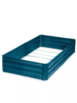 Demeter Corrugated Metal Raised Bed, 34" X 68" -GardenJoy Shop 8594183 9543BL tif