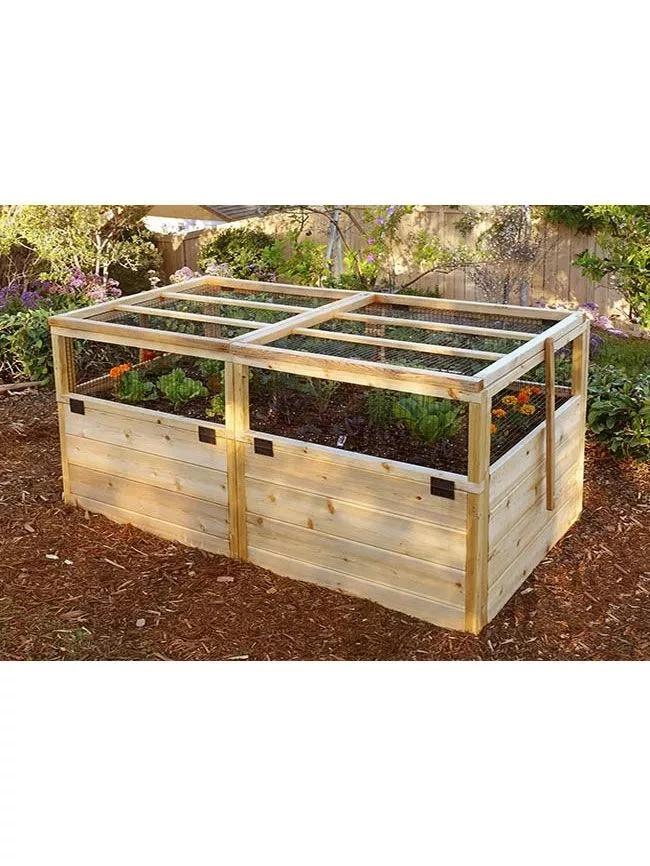 Garden In A Box With Trellis/Lid Option, 3' X 6' 3 Garden In A Box With Trellis/Lid Option, 3' X 6'