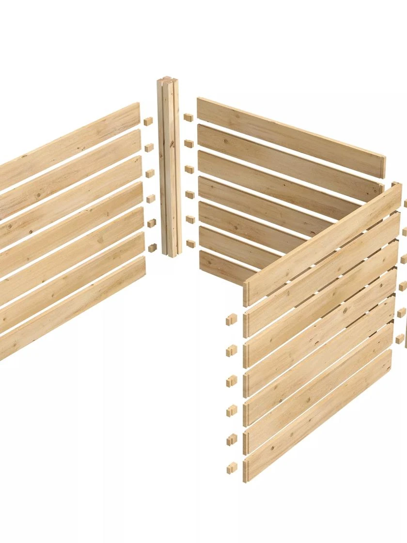 Cedar Wood Composter Add-On Kit 6 Cedar Wood Composter Add-On Kit - Image 4