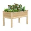 Elevated Cedar Garden Bed, 2' X 4' X 31" -GardenJoy Shop 8596147 04V greenes elevated cedar garden bed 2x4x31