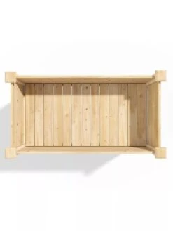 Elevated Cedar Garden Bed, 2' X 4' X 31" -GardenJoy Shop 8596147 06V 3 4