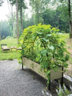 Eco-Stained Elevated Planter Box, 2'x8' -GardenJoy Shop 8596760 0046 tif 1