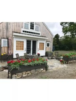 Eco-Stained Elevated Planter Box, 2'x8' -GardenJoy Shop 8596760 01CUST