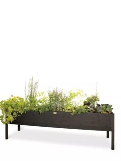 Eco-Stained Elevated Planter Box, 2'x8' -GardenJoy Shop 8596760 100 tif