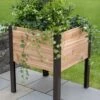 Elevated Cedar Planter Box, 2' X 2' -GardenJoy Shop 8597991 9613 tif