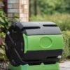 Hot Frog Rolling Compost Tumbler Bin, 37 Gallon 1 Hot Frog Rolling Compost Tumbler Bin, 37 Gallon -GardenJoy Shop 8598961 01V hot frog rolling compost bin 37 gallon