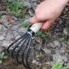Nisaku Japanese Stainless Steel Garden Claw Rake And Cultivator -GardenJoy Shop 8599186 01V tif