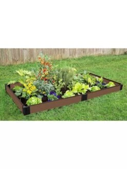 5-1/2" Composite Raised Garden Beds With 1" Boards -GardenJoy Shop 8599447 01V