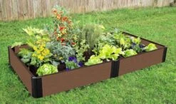 Composite Raised Bed With 1" Boards, 11" -GardenJoy Shop 8599448 01V tif