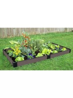 5-1/2" Composite Raised Garden Beds With 1" Boards -GardenJoy Shop 8599453 01V