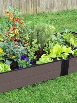 Composite Raised Bed With 1" Boards, 11" -GardenJoy Shop 8599454 01V tif
