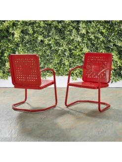 Crosley Bates Chairs, Set Of 2 -GardenJoy Shop 8599628 01v