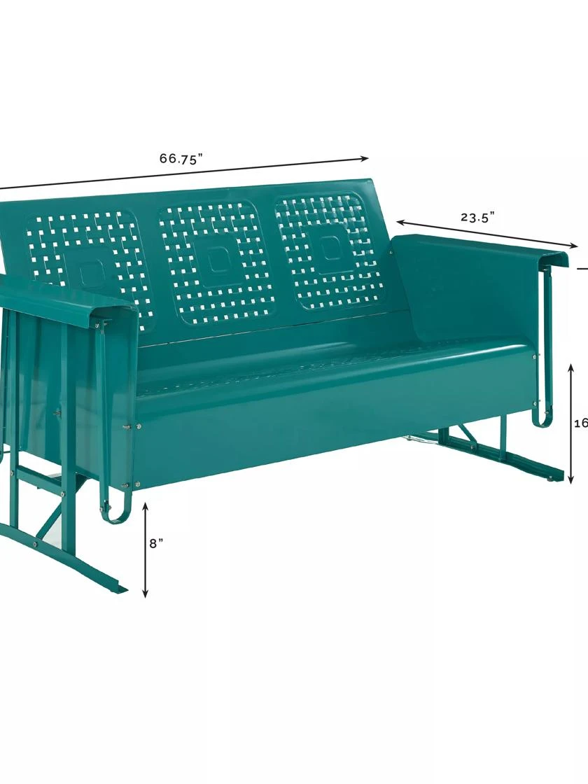 Crosley Bates Sofa Glider 4 Crosley Bates Sofa Glider - Image 2