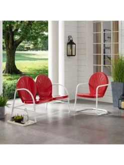 Crosley Griffith Loveseat & Chair Outdoor Seating Set 9 Crosley Griffith Loveseat & Chair Outdoor Seating Set -GardenJoy Shop 8599634 03v