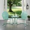 Crosley Griffith Two Chairs & Side Table Outdoor Seating Set 1 Crosley Griffith Two Chairs & Side Table Outdoor Seating Set -GardenJoy Shop 8599638 01v crosley griffith two chairs and side table