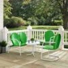 Crosley Griffith Loveseat, 2 Chairs & Side Table Outdoor Seating Set 2 Crosley Griffith Loveseat, 2 Chairs & Side Table Outdoor Seating Set -GardenJoy Shop 8599639 02v crosley griffith loveseat 2 chairs and side table