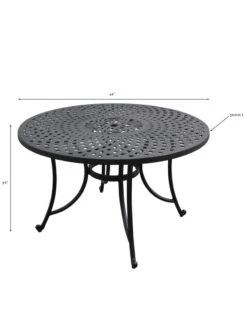 Crosley Sedona Cast Aluminum Dining Table -GardenJoy Shop 8599661 01v