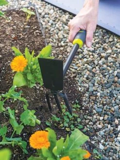 Gardener's 2-in-1 Short Handle Hoe And Cultivator -GardenJoy Shop 8608657 19474 tif