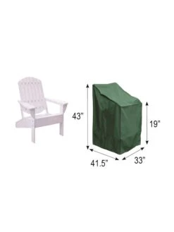 Bosmere Adirondack Chair Waterproof Cover 9 Bosmere Adirondack Chair Waterproof Cover -GardenJoy Shop 8608857 02v