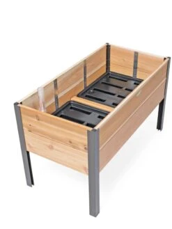 Self-Watering Elevated Planter Box, 2' X 4' -GardenJoy Shop 8608959 2287 tif