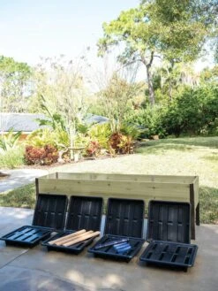 Self-Watering Insert For 2’ X 8’ Planter -GardenJoy Shop 8608968 8937 tif 1