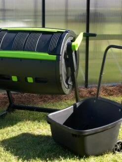 Maze Compost Tumbler And Cart Combo 12 Maze Compost Tumbler And Cart Combo -GardenJoy Shop 8609198 09V tif