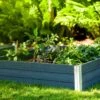 Vita Urbana Garden Bed, 4’x4’x11” 2 Vita Urbana Garden Bed, 4’x4’x11” -GardenJoy Shop 8609383GY 01V jpg