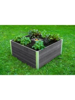 Vita Urbana Keyhole Garden, 4’x4’x22” -GardenJoy Shop 8609384 02v