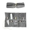 Esschert Waxed Canvas Roll Up Pouch -GardenJoy Shop 8610177 01v esschert waxed canvas roll up tool pouch