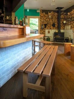 BeWood® Lifetime Aluminum Garden Bench, 5' -GardenJoy Shop 8610248 02V tif