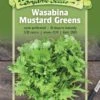 Wasabina Mustard Greens Organic Seeds -GardenJoy Shop 8610363 01v wasabina mustard greens organic seeds