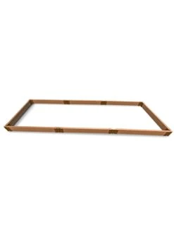 Classic Sienna Composite Raised Bed, 5-1/2" High With 2" Boards 15 Classic Sienna Composite Raised Bed, 5-1/2" High With 2" Boards -GardenJoy Shop 8610832 01v