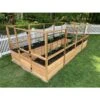 Garden In A Box With Deer Fence, 8' X 16' -GardenJoy Shop 8611036 01V