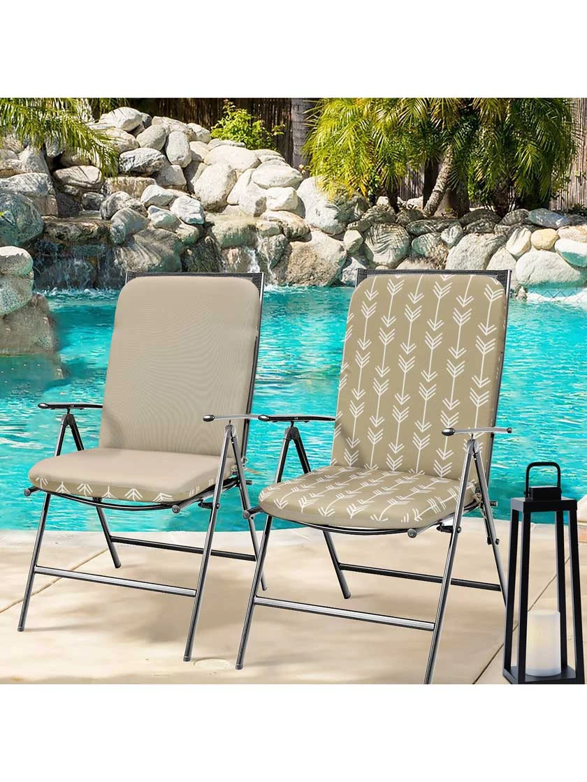 Outdoor Decor™ Seat Pad High Back Cushions, 20" X 45" 9 Outdoor Decor™ Seat Pad High Back Cushions, 20" X 45" - Image 7