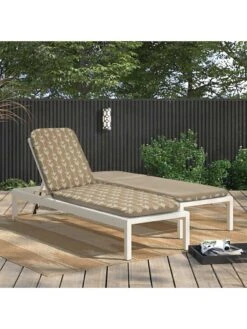 Outdoor Decor™ Chaise Lounge Cushions, 22" X 73" 16 Outdoor Decor™ Chaise Lounge Cushions, 22" X 73" -GardenJoy Shop 8611127 110v trta outdoor chaise lounge cushion 22x73 tribal taupe