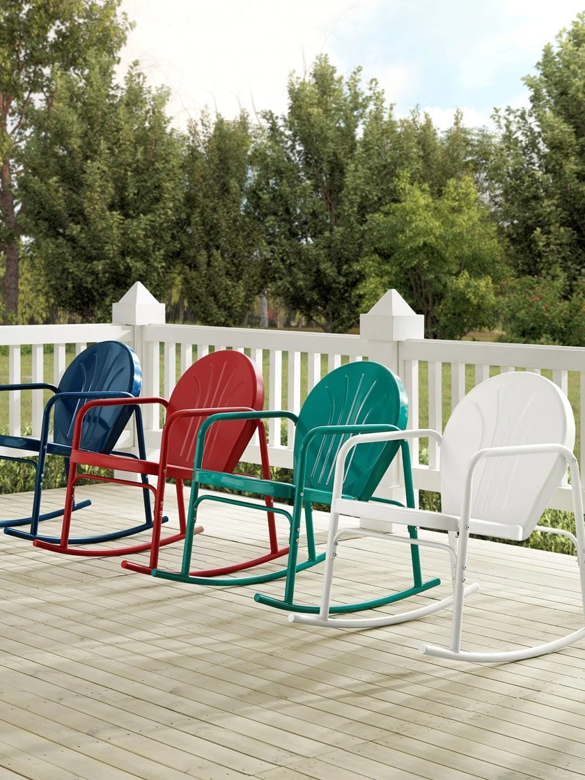 Crosley Griffith 2-piece Outdoor Rocking Chair Set 3 Crosley Griffith 2-piece Outdoor Rocking Chair Set