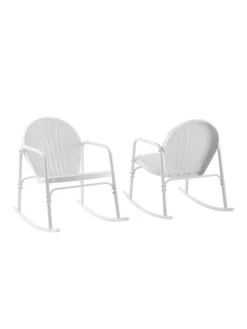 Crosley Griffith 2-piece Outdoor Rocking Chair Set 22 Crosley Griffith 2-piece Outdoor Rocking Chair Set -GardenJoy Shop 8611577 wt 42v