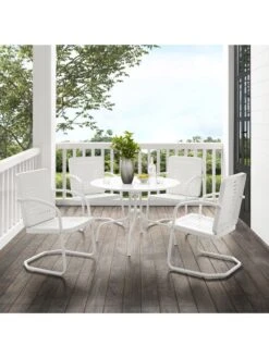 Crosley Bates 5-piece Outdoor Dining Set -GardenJoy Shop 8611581 wt 19v