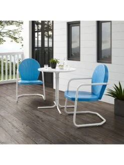 Crosley Griffith 3-piece Outdoor Bistro Set -GardenJoy Shop 8611589 bl 01v